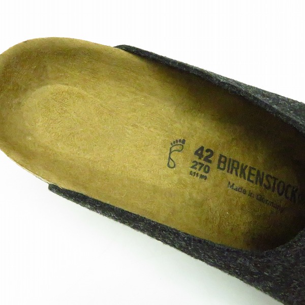 実際に弊社で買取させて頂いたBIRKENSTOCK/ビルケンシュトック AMSTERDAM/アムステルダム スリッポン 27の画像 4枚目