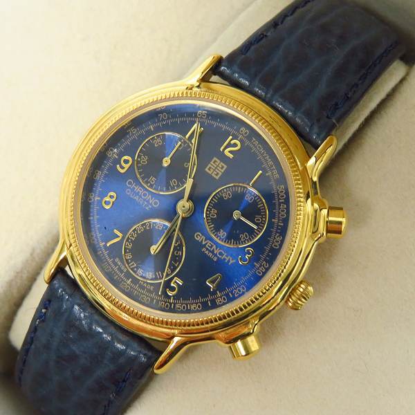 実際に弊社で買取させて頂いたGIVENCHY/ジバンシー PACIFIC/クォーツ 腕時計 