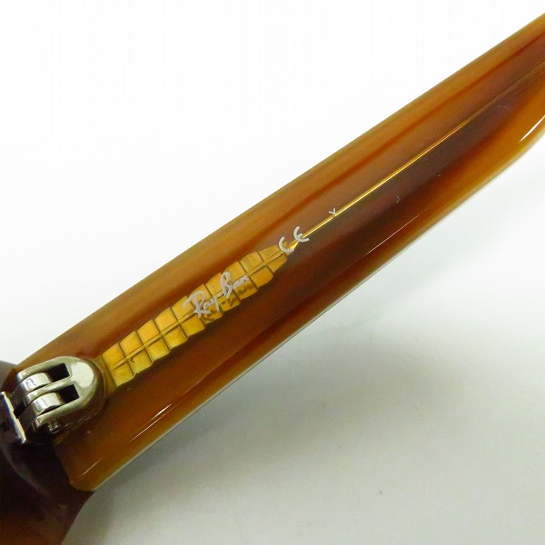 実際に弊社で買取させて頂いたRay-Ban/レイバン スクエア 度入り/黒縁メガネフレーム フルリム RB5220/5019 の画像 4枚目