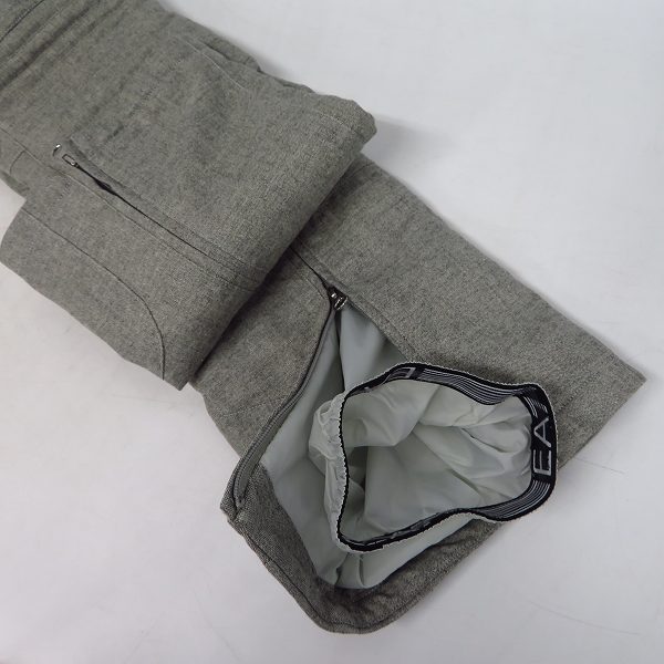 実際に弊社で買取させて頂いたEA7 EMPORIO ARMANI/エンポリオ アルマーニ ウール混ジップパンツ XSの画像 6枚目