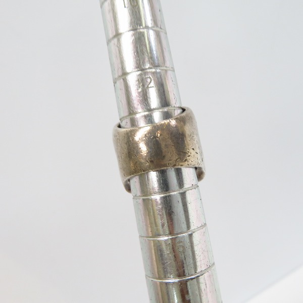 実際に弊社で買取させて頂いたCRAZY PIG/クレイジーピッグ 25th アニバーサリー 500個限定 LARGE EVIL SKULL/ラージ エビル スカルリング/14号の画像 7枚目