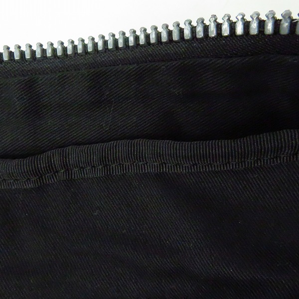 実際に弊社で買取させて頂いたBACKLASH/バックラッシュ レザーショルダーバッグ ブラックの画像 6枚目