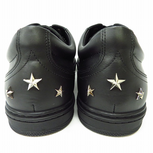 実際に弊社で買取させて頂いたJIMMY CHOO/ジミーチュウ CASH スタースタッズ レザースニーカー/41.5の画像 1枚目