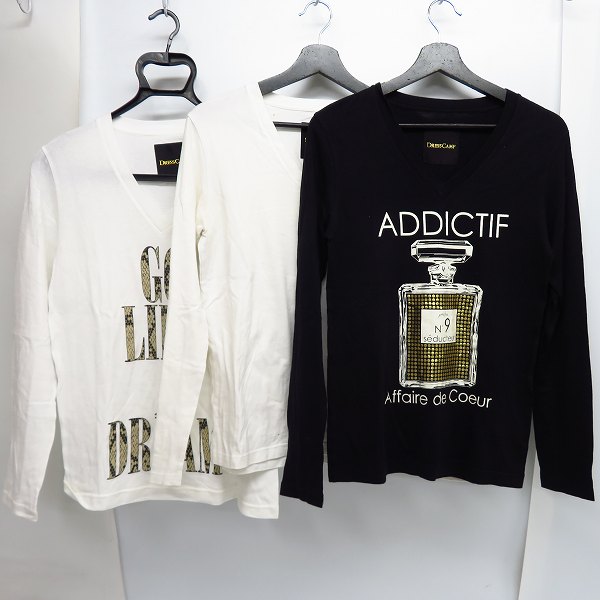 実際に弊社で買取させて頂いたDRESS CAMP/ドレスキャンプ プリント ロングスリーブ カットソー/44/46 7点セットの画像 2枚目