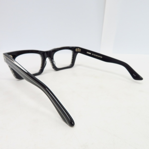 実際に弊社で買取させて頂いたEFFECTOR×DIET BUTCHER SLIM SKIN/エフェクター×ダイエットブッチャースリムスキン DIRT BKST 眼鏡/メガネフレームの画像 1枚目