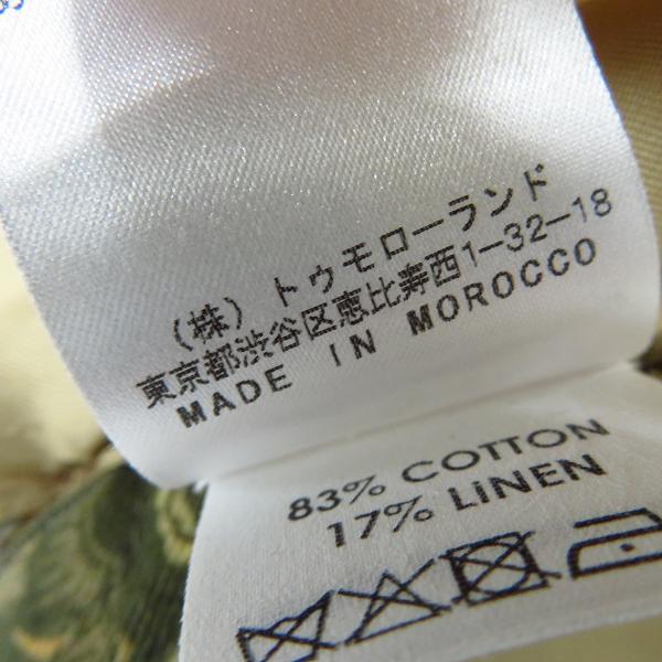 実際に弊社で買取させて頂いたDRIES VAN NOTEN/ドリスヴァンノッテン 花柄 ダブルボタン ジャケット 73-07-81-07002/46の画像 5枚目