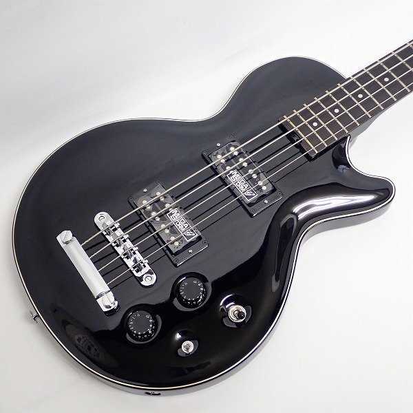実際に弊社で買取させて頂いた★Greco/グレコ BEG-105 Black アクティブ エレキベース ケース付きの画像 5枚目