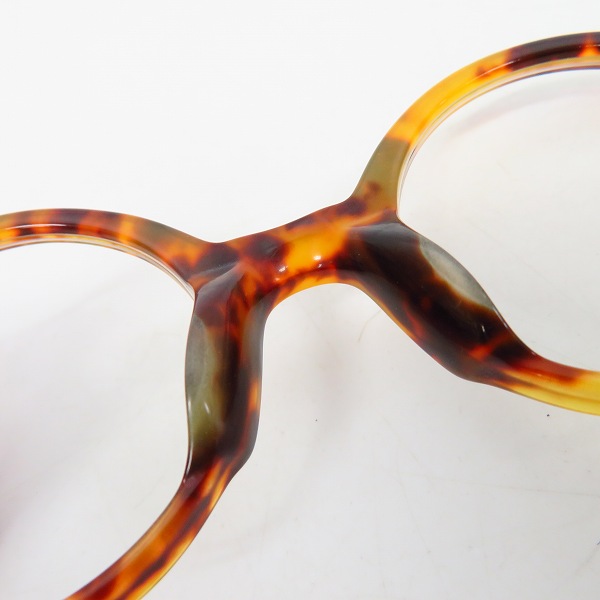 実際に弊社で買取させて頂いたGIORGIO ARMANI/ジョルジオアルマーニ 丸眼鏡/メガネフレーム デミの画像 3枚目