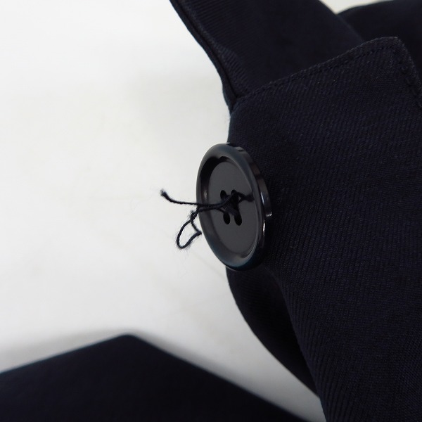 実際に弊社で買取させて頂いたEDIFICE/エディフィス ライナー付き ステンカラーコート ネイビー/44の画像 8枚目