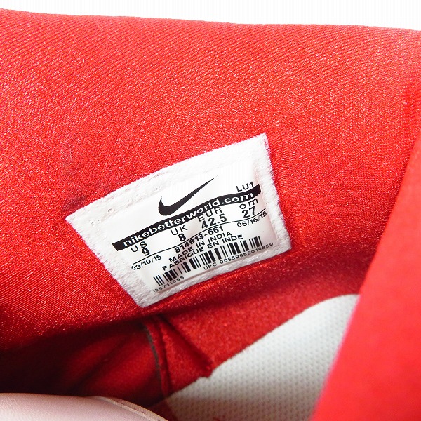 実際に弊社で買取させて頂いた【未使用】NIKE×GOODENOUGH×FRAGMENT/ナイキ×グッドイナフ×フラグメント コートフォース SP/814913-661/27の画像 5枚目