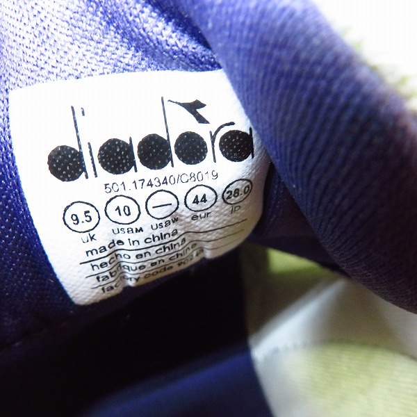 実際に弊社で買取させて頂いたDIADORA/ディアドラ Whizz Run/ウィズラン 174340/28の画像 5枚目