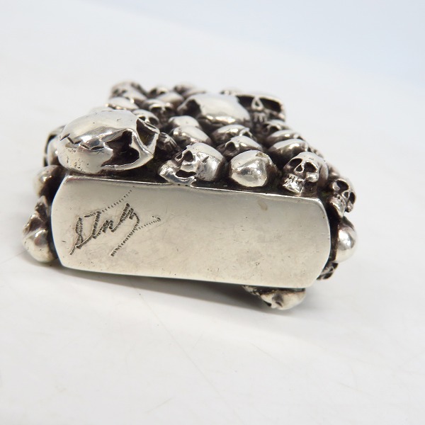 実際に弊社で買取させて頂いたSTANLEY GUESS/スタンリーゲス マルチスカルZIPPO/ラージの画像 5枚目