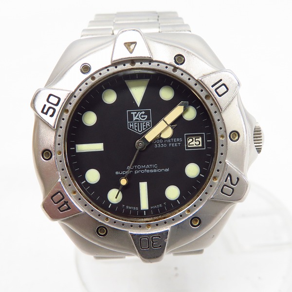 実際に弊社で買取させて頂いたTAG HEUER/タグホイヤー スーパープロフェッショナル 1000M 840.006