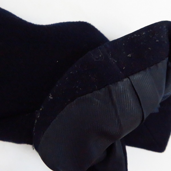 実際に弊社で買取させて頂いたEDIFICE/エディフィス ウール Pコート/42の画像 5枚目