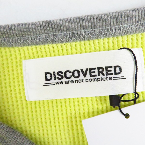 実際に弊社で買取させて頂いた【未使用】DISCOVERED/ディスカバード Remake like pullover/スウェット DC-SS19-CU-12/3の画像 2枚目