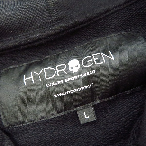 実際に弊社で買取させて頂いたHYDROGEN/ハイドロゲン スカル/スタッズ パーカー/Lの画像 2枚目