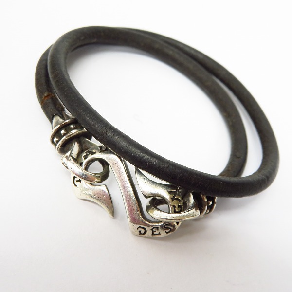 実際に弊社で買取させて頂いたDEAL DESIGN/ディールデザイン エッジスパイクブレスレット