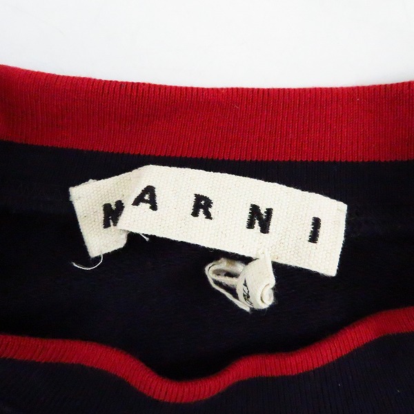 実際に弊社で買取させて頂いたMARNI/マルニ 長袖スウェット トレーナー/44の画像 2枚目