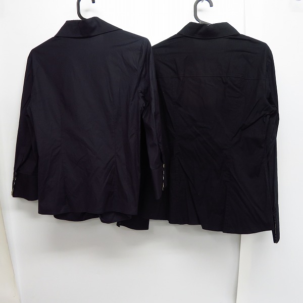 実際に弊社で買取させて頂いたBURBERRY LONDON/バーバリー ロンドン フリルシャツ/ドレスシャツ 38/40 2点セットの画像 1枚目