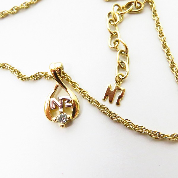 実際に弊社で買取させて頂いたChristian Dior/クリスチャンディオール　NINARICCI/ニナリッチ ネックレス/チョーカー/イヤリング セットの画像 2枚目