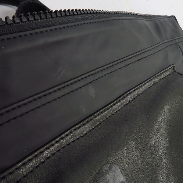 実際に弊社で買取させて頂いたHYDROGEN/ハイドロゲン バッグ/リュック/バックパック 2WAY ブラックの画像 7枚目