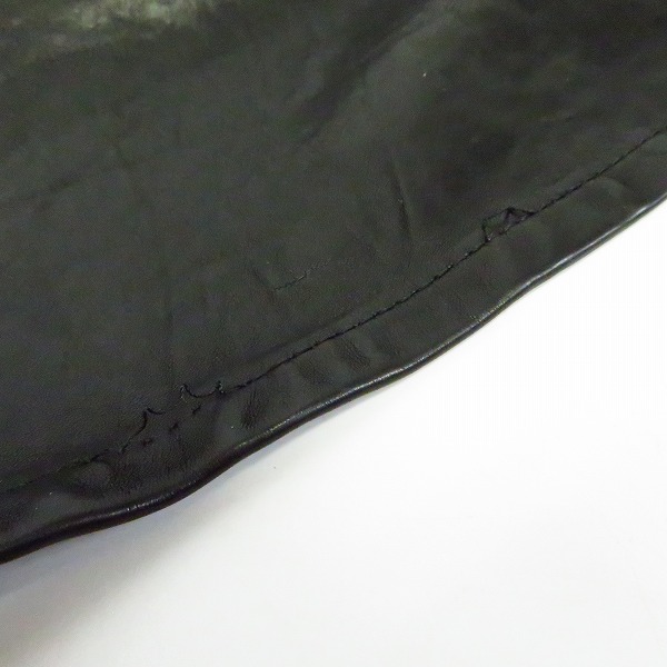 実際に弊社で買取させて頂いたBACKLASH/バックラッシュ EL DIABLO イタリアンダブルショルダー ダブルライダース/1254-02/Mの画像 8枚目