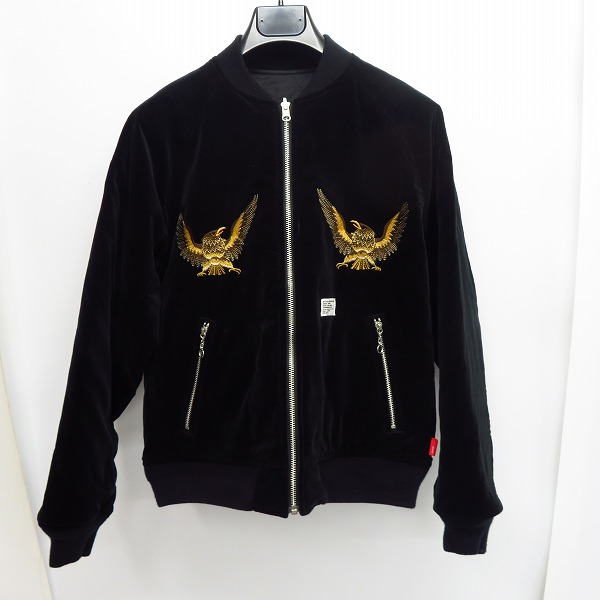 WTAPS/ダブルタップス LOCAS RED DOWN リバーシブル スカジャン