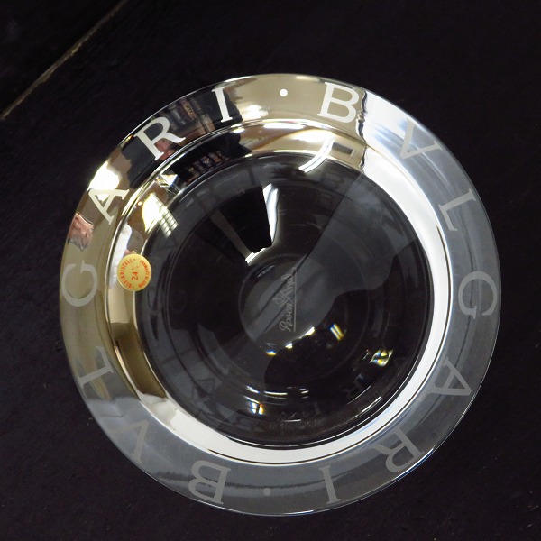実際に弊社で買取させて頂いたBVLGARI/ブルガリ ローゼンタール 灰皿 クリスタルの画像 2枚目