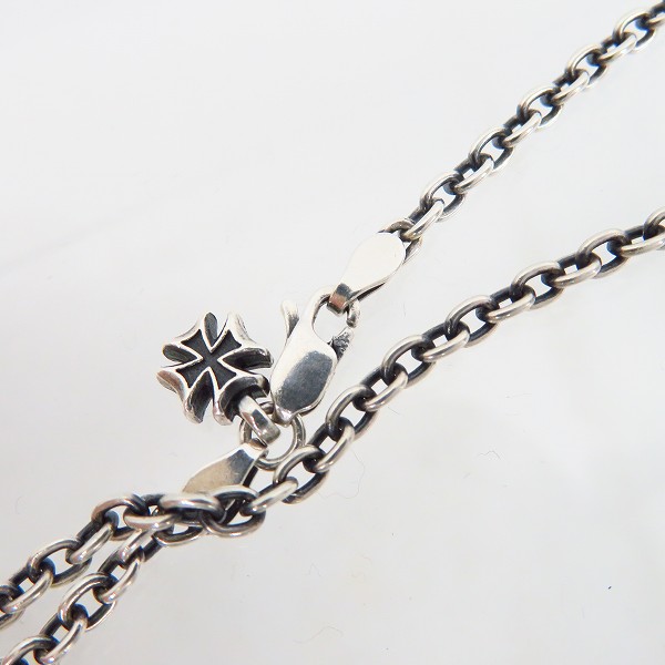 実際に弊社で買取させて頂いたDEAL DESIGN/ディールデザイン ペンダント タイニーリリークロス w/チェーンの画像 4枚目