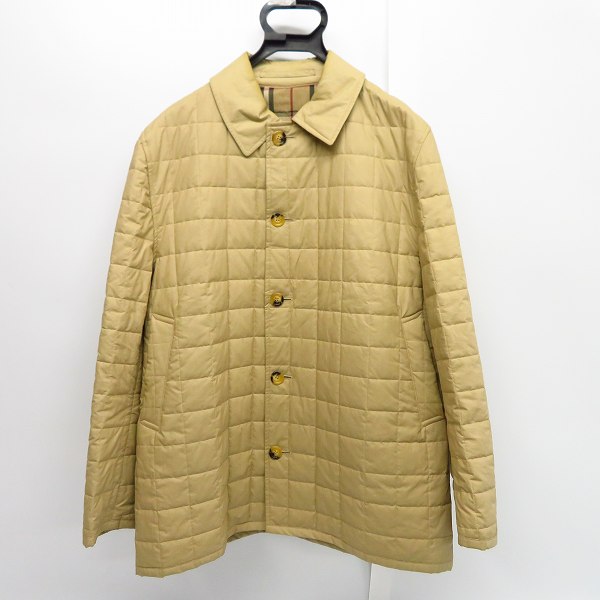 実際に弊社で買取させて頂いたBURBERRY LONDON/バーバリー ロンドン イングランド製 裏地チェック ステンカラーコート 48