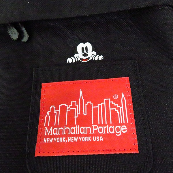 実際に弊社で買取させて頂いた【未使用】Manhattan Portage/マンハッタンポーテージ Mickey コラボバックパック/リュックの画像 6枚目