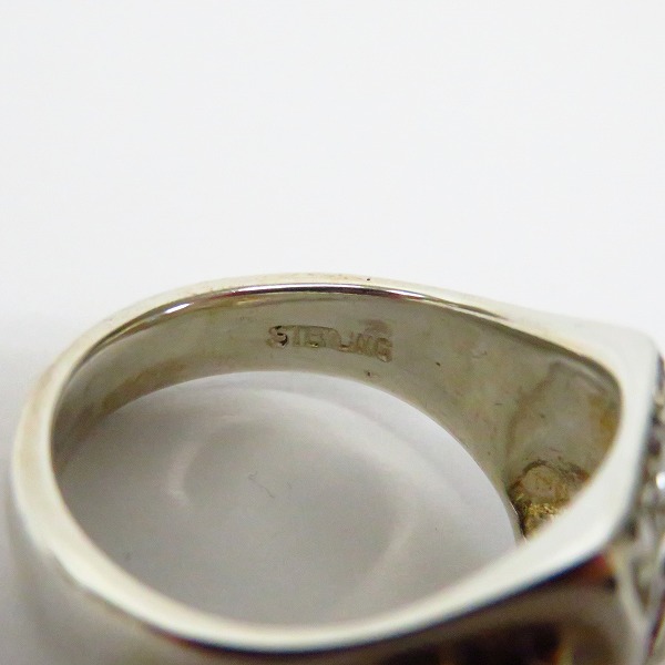 実際に弊社で買取させて頂いたFLASH POINT/フラッシュポイント ジムスカルリング ルビー/C-MAG 18.5号の画像 7枚目