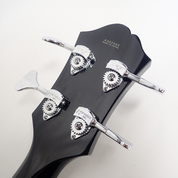 実際に弊社で買取させて頂いた★Greco/グレコ BEG-105 Black アクティブ エレキベース ケース付きの画像 2枚目