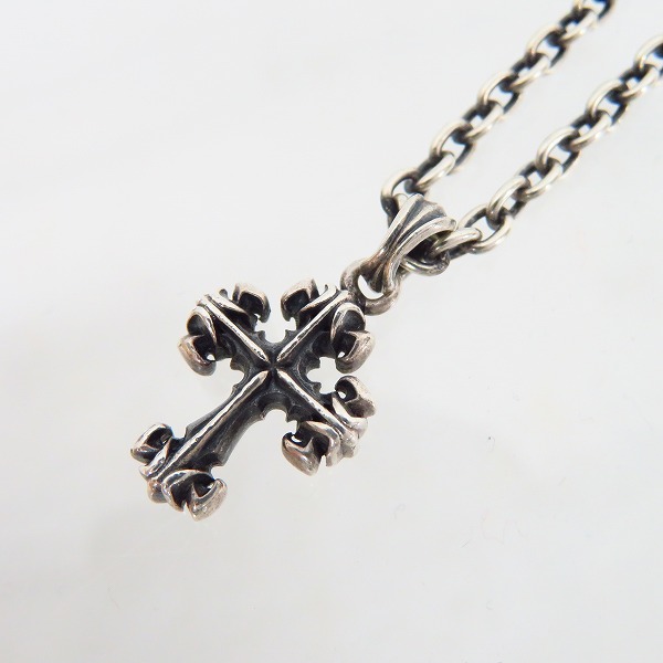 実際に弊社で買取させて頂いたDEAL DESIGN/ディールデザイン ペンダント タイニーリリークロス w/チェーン