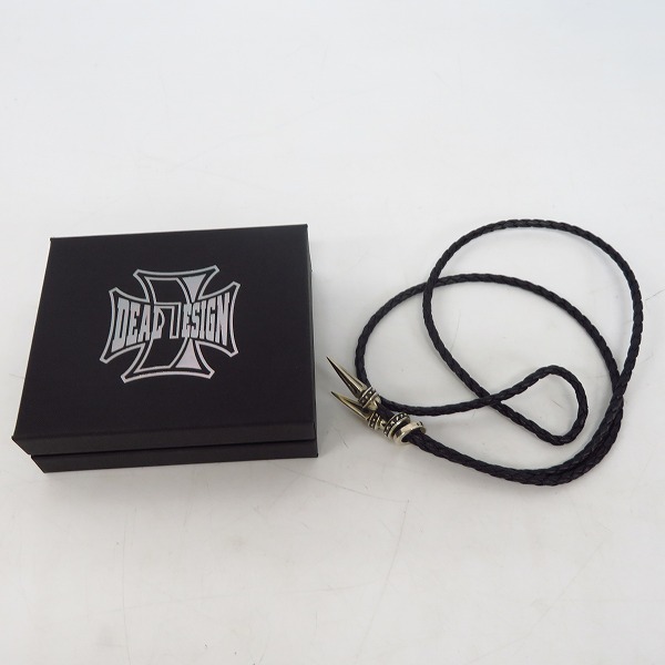 実際に弊社で買取させて頂いたDEAL DESIGN/ディールデザイン エンドデビルネックレス/チョーカーの画像 4枚目