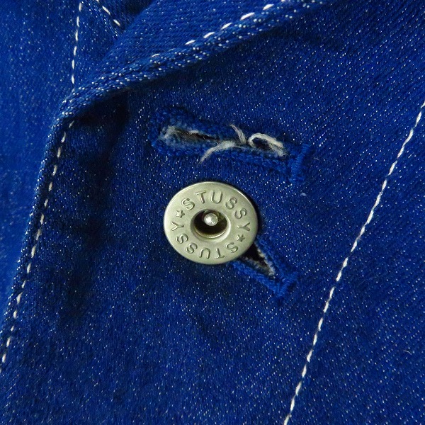 STUSSY/ステューシー インディゴブルー デニムカバーオール/Sの買取