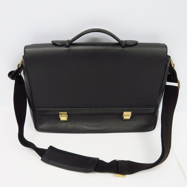 実際に弊社で買取させて頂いたdunhill/ダンヒル レザー ショルダーバッグの画像 1枚目