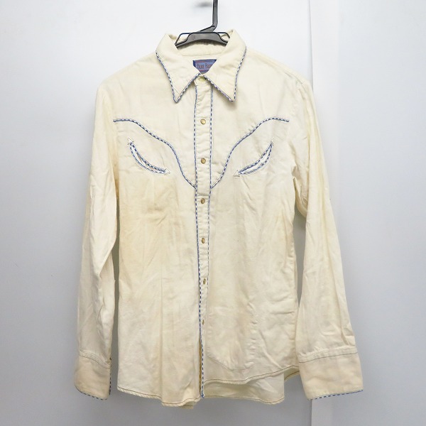 実際に弊社で買取させて頂いたBLUEBLUE/ブルーブルー ウエスタンシャツ 長袖 コットン/1