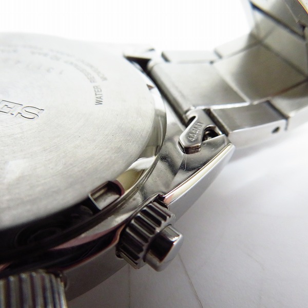 実際に弊社で買取させて頂いたSEIKO/セイコー クロノグラフ 腕時計 7T94-0BL0【動作未確認】の画像 5枚目