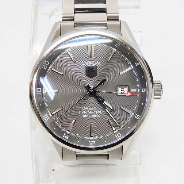 実際に弊社で買取させて頂いたTAG HEUER/タグホイヤー CARRERA/カレラ キャリバー7 ツインタイム WAR2012 BA0723 WWC3079の画像 1枚目