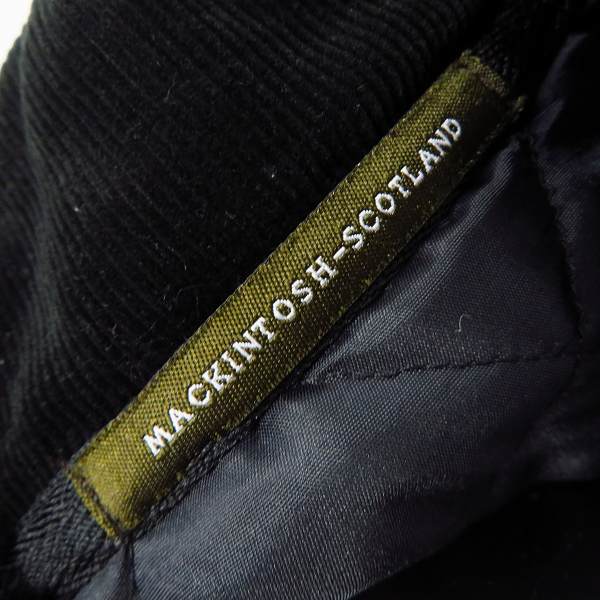 実際に弊社で買取させて頂いたMACINTOSH/マッキントッシュ 中綿 キルティングジャケット/36の画像 2枚目