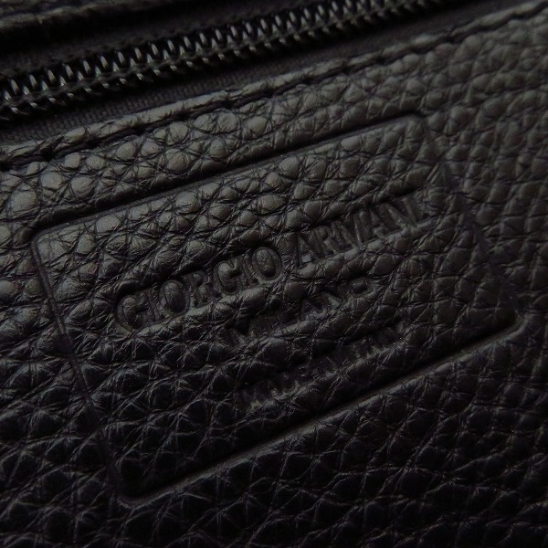 実際に弊社で買取させて頂いたGIORGIO ARMANI/ジョルジオアルマーニ レザートートバッグ YGM955の画像 4枚目