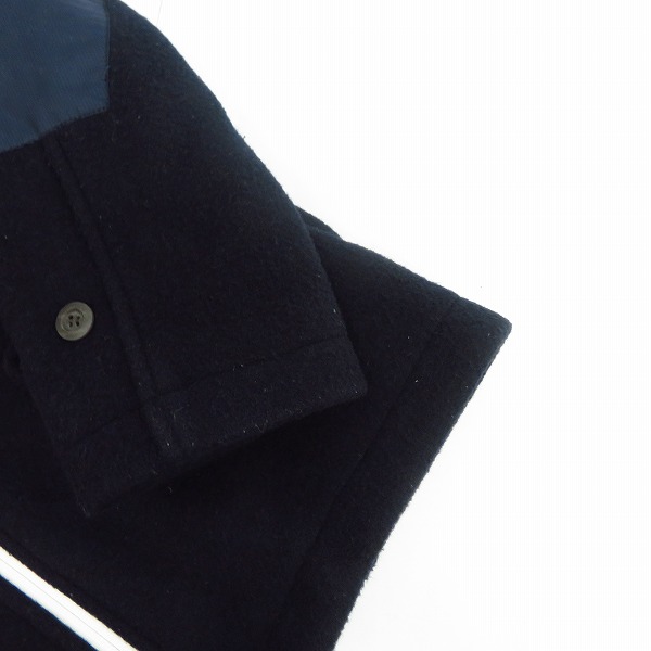 実際に弊社で買取させて頂いたNEIGHBORHOOD×Fragment Design/ネイバーフッド×フラグメントデザイン ダッフルコート 白ZIP/Mの画像 6枚目