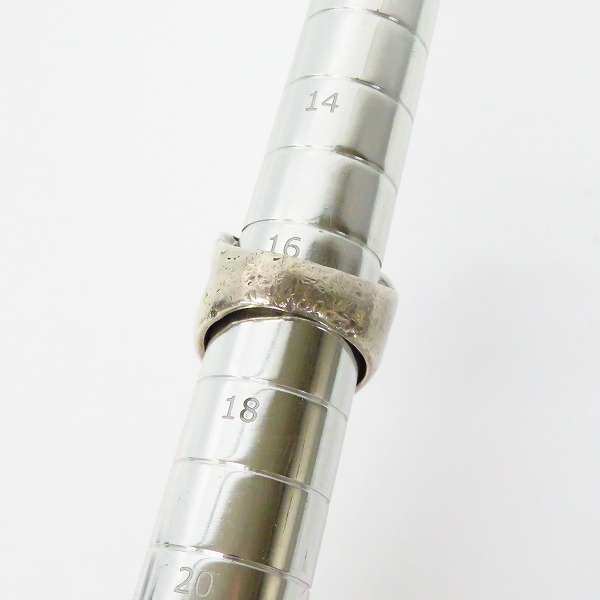 実際に弊社で買取させて頂いたCRAZY PIG/クレイジーピッグ LARGE EVIL SKULL ラージ エビル スカルリング 16-17号の画像 8枚目