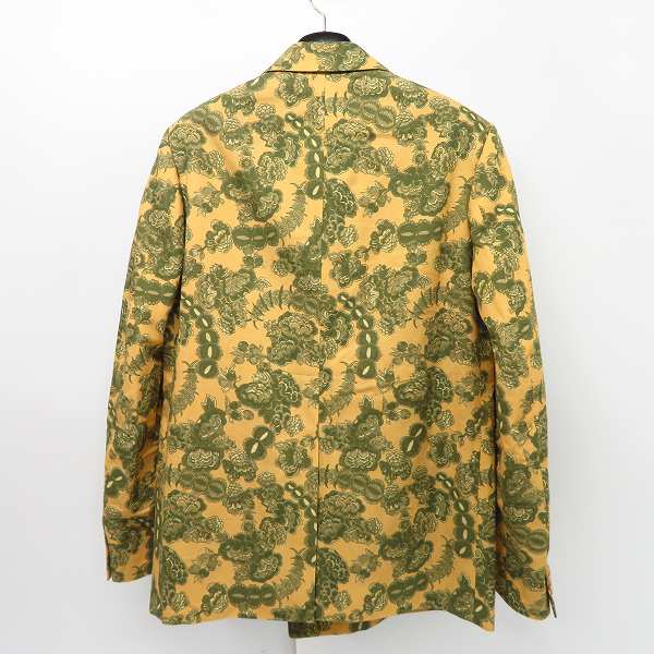 実際に弊社で買取させて頂いたDRIES VAN NOTEN/ドリスヴァンノッテン 花柄 ダブルボタン ジャケット 73-07-81-07002/46の画像 1枚目