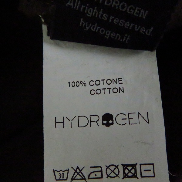 実際に弊社で買取させて頂いたHYDROGEN/ハイドロゲン プルオーバー フーディー カモフラ スタッズ スカル/Mの画像 3枚目