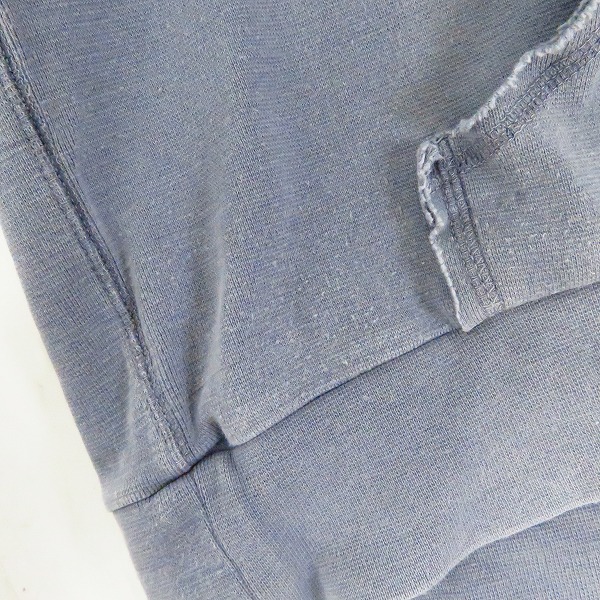 実際に弊社で買取させて頂いたEMPORIO ARMANI/エンポリオアルマーニ メッセージ プリント プルオーバーパーカー/Mの画像 6枚目