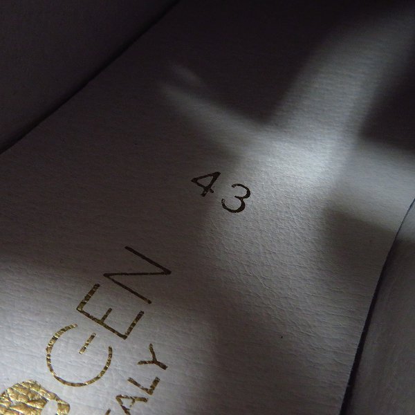 実際に弊社で買取させて頂いたHYDROGEN/ハイドロゲン スウェード 迷彩 カモフラ スニーカー 183700/43の画像 5枚目