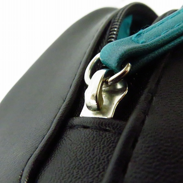 実際に弊社で買取させて頂いたBVLGARI/ブルガリ ポーチ ブラック/ブルーの画像 5枚目