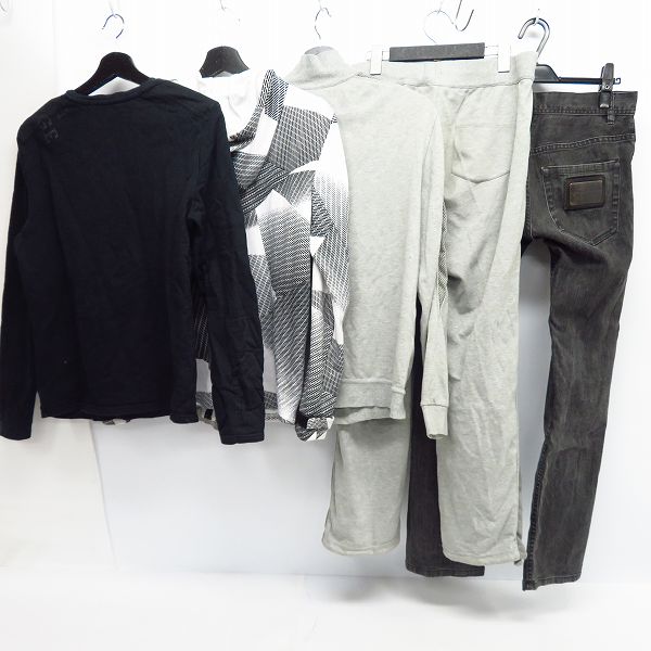 実際に弊社で買取させて頂いたA|X ARMANI EXCHANGE/アルマーニ エクスチェンジ スウェット上下/Tシャツ/デニムパンツ等/5点セットの画像 1枚目